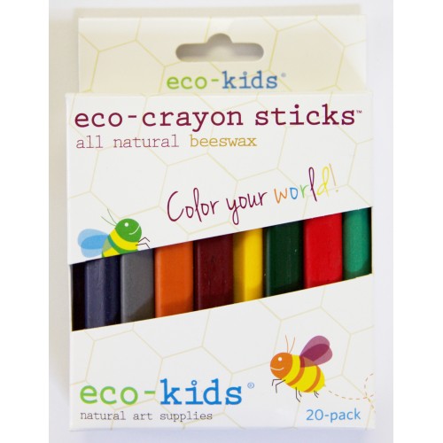 Eco-Kids Eco-Crayons Sticks 20pk